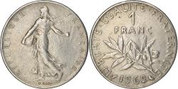 World Coins - Coin, France, Semeuse, Franc, 1962, Paris, , Nickel, KM:925.1