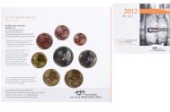World Coins - Netherlands, Euro-Set, 2012, BU,
