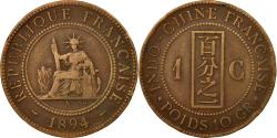 World Coins - Coin, FRENCH INDO-CHINA, Cent, 1894, Paris, , Bronze, KM:1
