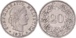World Coins - Coin, Switzerland, 20 Rappen, 1921