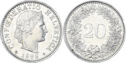World Coins - Coin, Switzerland, 20 Rappen, 1989