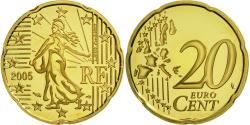 World Coins - Coin, France, 20 Euro Cent, 2005, , Brass, KM:1286