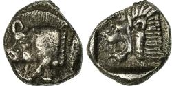 Madeni Para, Mysia, Kyzikos, Obol, Kyzikos, AU (50-53), Gümüş