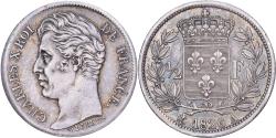 World Coins - France, Charles X, 1/2 Franc, 1826, Paris, Silver, , Gadoury:402