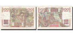 World Coins - France, 100 Francs, Jeune Paysan, 1949, 1949-04-07, AU(55-58), Fayette:28.23