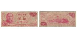 World Coins - Banknote, China, 10 Yüan, 1969, KM:1979b, F(12-15)