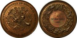 World Coins - France, Medal, Société d'Horticulture de la Seine Inférieure, Rouen, 1893
