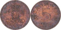 World Coins - Coin, Denmark, 5 Öre, 1987