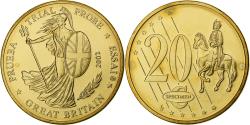 World Coins - Great Britain, 20 Euro Cent, Fantasy euro patterns, Essai-Trial, 2002, Nordic