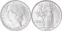 World Coins - Coin, Italy, 100 Lire, 1966, Rome, , Stainless Steel, KM:96.1