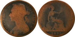 World Coins - Coin, Great Britain, Victoria, Penny, 1891, , Bronze, KM:755