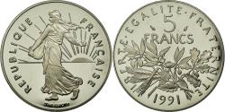 World Coins - Coin, France, Semeuse, 5 Francs, 1991, Paris, , Nickel Clad