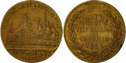 World Coins - France, Jeton, Inauguration de l'Hôtel de Ville, Fête Nationale du 14 Juillet