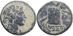 Ancient Coins - Pontus (Amisos), Mithradates VI, Æ Unit, ca. 120-63 BC, Amisos, Bronze