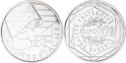 World Coins - France, 10 Euro, Bretagne, 2010, Paris, , Silver, KM:1648