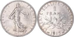 World Coins - Coin, France, Semeuse, Franc, 1915, Paris, , Silver, KM:844.1, Gadoury:467