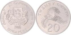 World Coins - Coin, Singapore, 20 Cents, 1986
