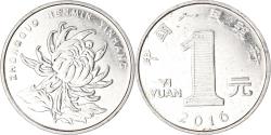World Coins - Coin, China, Yuan, 2016