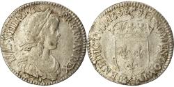 World Coins - Coin, France, Louis XIV, 1/12 Écu à la mèche longue, 1658, Aix,