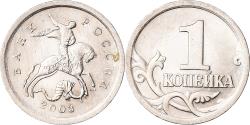 World Coins - Coin, Russia, Kopek, 2003, Saint-Petersburg, , Copper-Nickel Plated