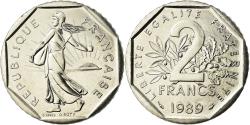 World Coins - Coin, France, Semeuse, 2 Francs, 1989, Paris, , Nickel, KM:942.1