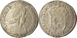 World Coins - Coin, France, Louis XIV, 1/12 Écu à la mèche longue, 1658, Aix,
