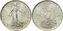 World Coins - Coin, France, Semeuse, 5 Francs, 1989, Paris, , Nickel Clad