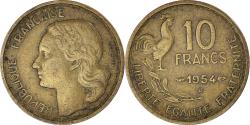World Coins - Coin, France, Guiraud, 10 Francs, 1954, Beaumont - Le Roger,