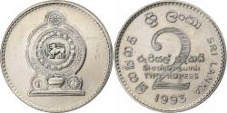World Coins - Sri Lanka, 2 Rupees, 1993, Copper-nickel, , KM:147