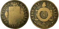 World Coins - Coin, France, Sol aux balances non daté, Sol, 1793, Metz, , Bronze