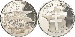 World Coins - France, Medal, 1939-1945, Débarquement de Normandie, History, , Copper