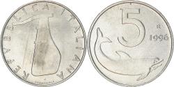 World Coins - Coin, Italy, 5 Lire, 1996, Rome, , Aluminum, KM:92