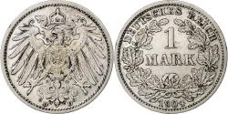 World Coins - GERMANY - EMPIRE, Wilhelm II, Mark, 1904, Munich, Silver, , KM:14