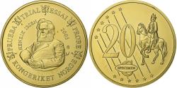 World Coins - Norway, 20 Euro Cent, unofficial private coin, 2005, Copper-Nickel-Aluminum