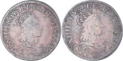 World Coins - Coin, France, Louis XIV, Liard, 1657, double obverse, , Copper