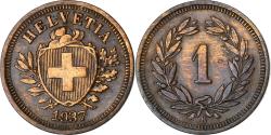 World Coins - Switzerland, Rappen, 1937, Bern, Bronze, , KM:3