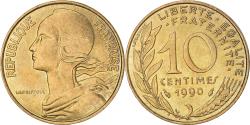 World Coins - Coin, France, Marianne, 10 Centimes, 1990, Paris, , Aluminum-Bronze