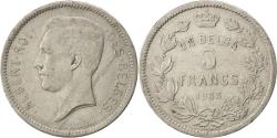 World Coins - Coin, Belgium, 5 Francs, 5 Frank, 1933, , Nickel, KM:97.1