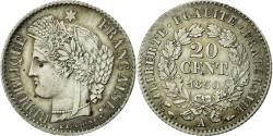 World Coins - Coin, France, Cérès, 20 Centimes, 1850, Paris, , Silver, KM:758.1