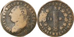 World Coins - Coin, France, 12 deniers françois, 12 Deniers, 1792, Perpignan,