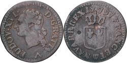 World Coins - France, Louis XVI, Liard, 1779, Lille, Copper, , Gadoury:348