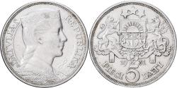 World Coins - Latvia, 5 Lati, 1931, Silver, , KM:9