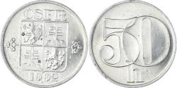 World Coins - Coin, Czechoslovakia, 50 Haleru, 1992