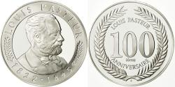World Coins - France, Medal, 100ème Anniversaire de la Mort de Louis Pasteur,