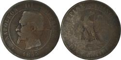 World Coins - Coin, France, 10 Centimes, 1855