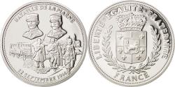 World Coins - France, Medal, Bataille de la Marne, History, 2014, , Silver