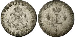 World Coins - Coin, France, Louis XV, Double sol (2 sous) en billon, 2 Sols, 1758, Paris