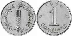 World Coins - France, 1 Centime, Épi, 1966, Paris, Stainless Steel, , Gadoury:91