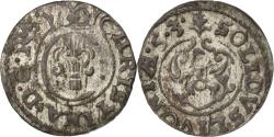 World Coins - Latvia, Louis XIV, 1/48 Thaler, Schilling, 1653, Billon, , KM:199.3