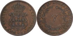 World Coins - Portugal, Luiz I, 5 Reis, 1875, Copper, , KM:513
